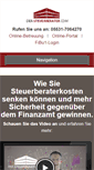 Mobile Screenshot of der-steuerberater.com